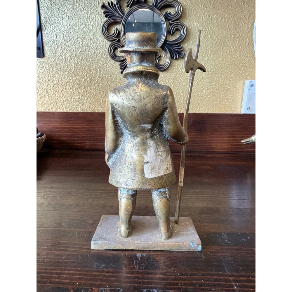 brass sculpture vintage